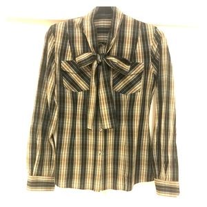 Dolce and Gabbana plaid shirt